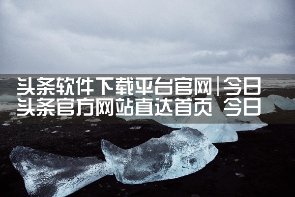 头条软件下载平台官网