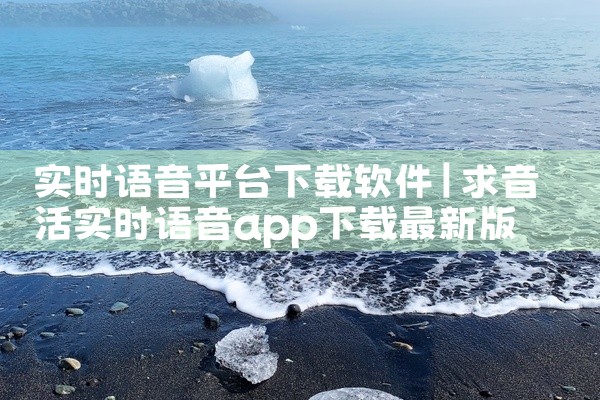 实时语音平台下载软件